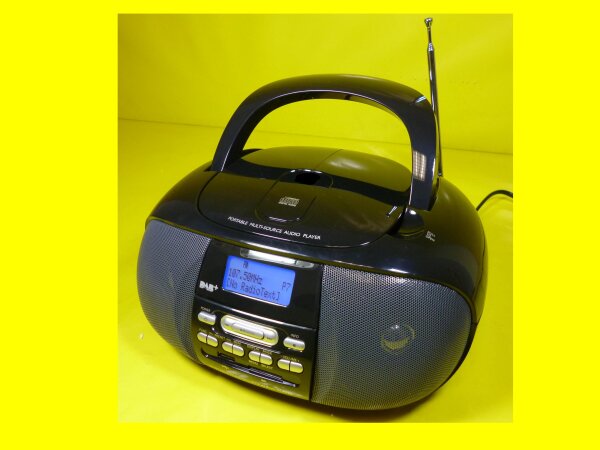 Portables Stereo-Digitalradio/tragbar mit DAB(+)/UKW-Tuner/ USB/SD/MP3