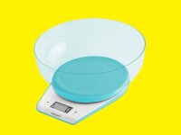 ELEKTRONISCHE  KÜCHENWAAGE  MIT SCHÜSSEL TARA ABSCHALAUTOMATIK Beper 90.116AR / 90.116BL