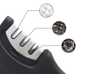 3 Stufen Messerschärfer für Stahlmesser,...