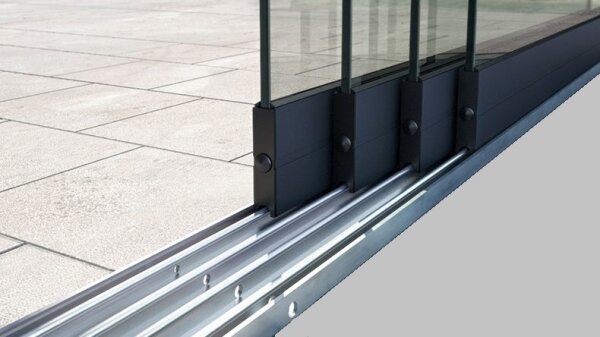 Balkonüberdachung mit Polycarbonat 16mm in  3m/4m/5m/6m