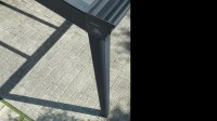 Balkonüberdachung mit Polycarbonat 16mm in  3m/4m/5m/6m